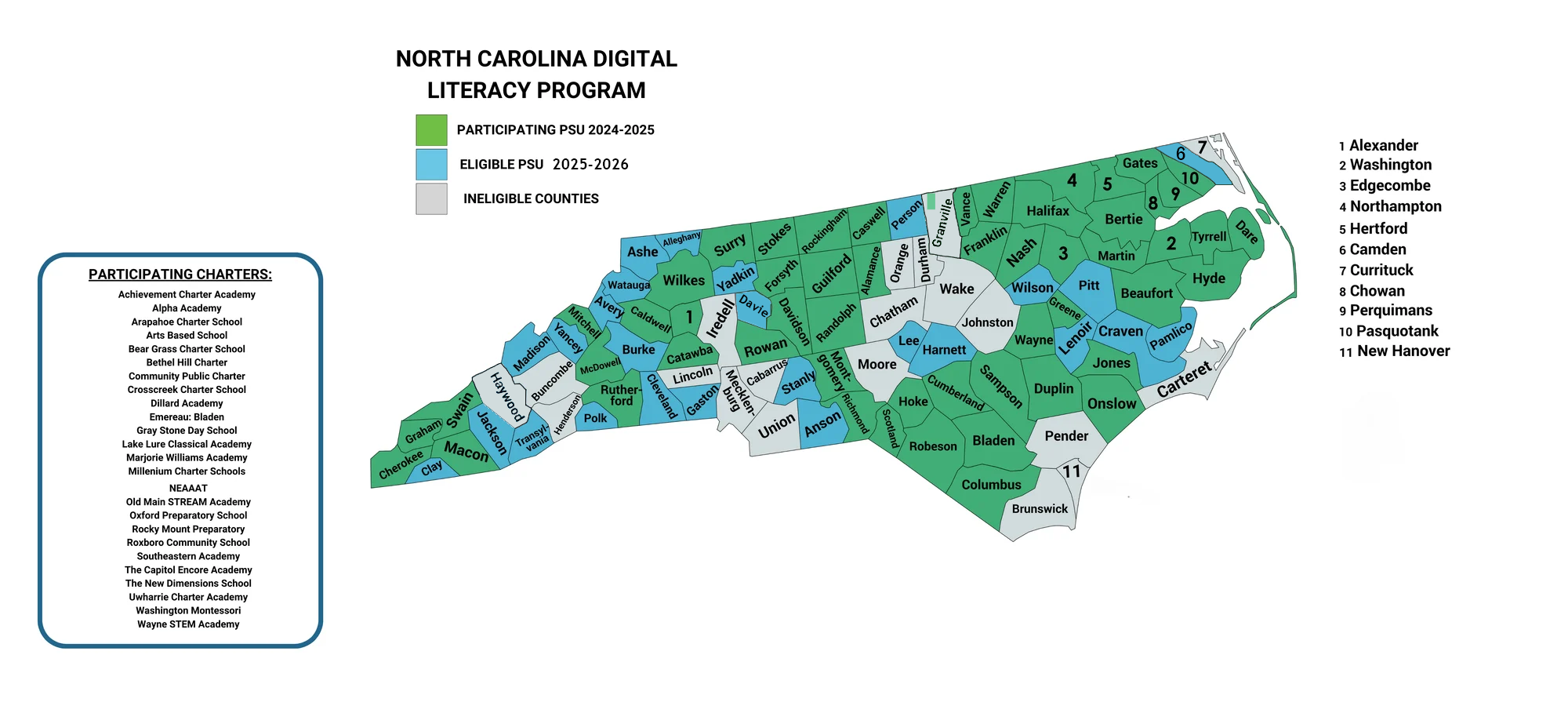 N.Carolina-Participating-Map