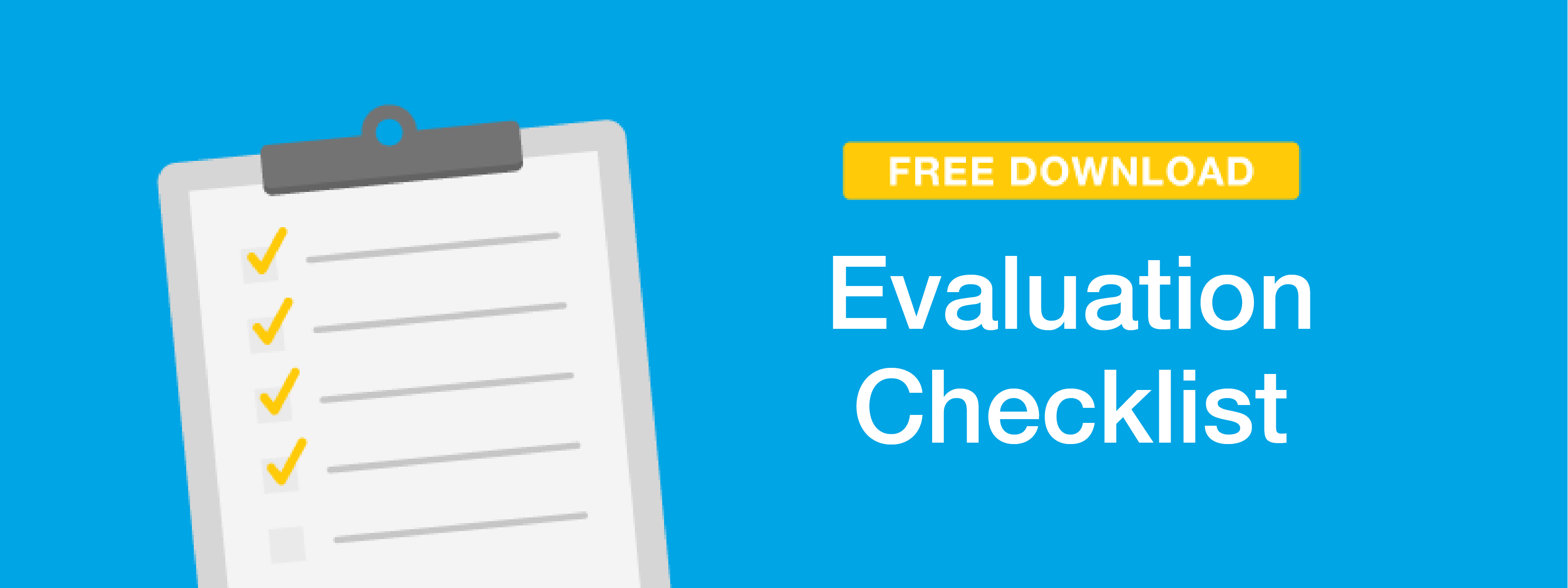 Free_Download_Evaluation_Checklist