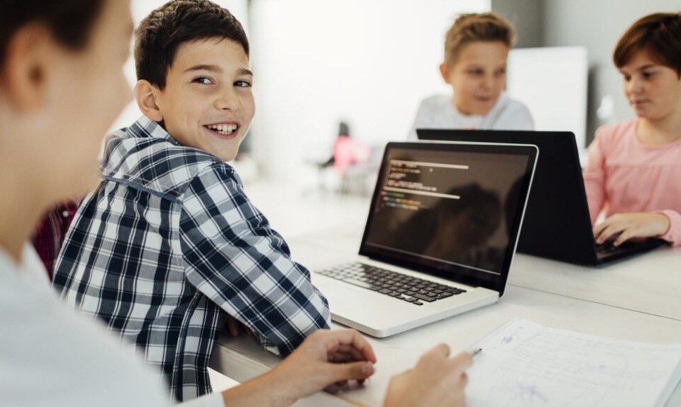 Boy Learning Tech Learning.com EasyTech | Digital Literacy for Mississippi Schools